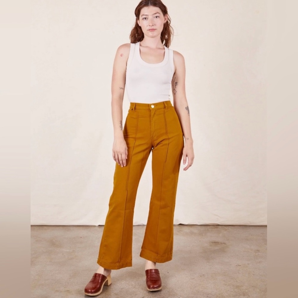 Big bud press Spicy Mustard Western pants size small